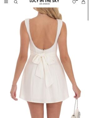 Lucy in the Sky | Dresses | Lucy In The Sky Ruffle Corset Dress | Poshmark